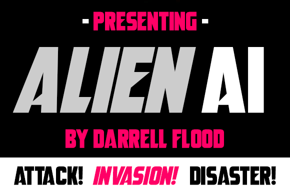 Alien AI Font: A Modern Typeface for Futuristic Projects