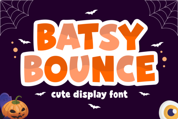 Batsy Bounce Font: A Playful Twist on Halloween Typography