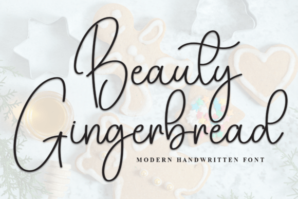 Beauty Gingerbread Font: A Stylish Script for Modern Design