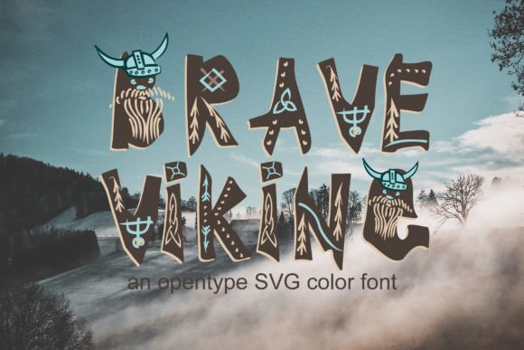 Brave Viking Font: Bold Display Typography for Impactful Design