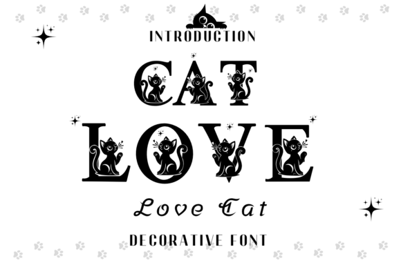 Cat Love Font: A Playful Touch for Creative Projects