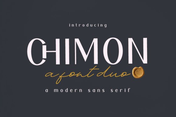 Chimon Font Duo: Authentic Handcrafted Style for Modern Brands