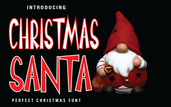 Christmas Santa Font: A Festive Touch for Your Holiday Designs