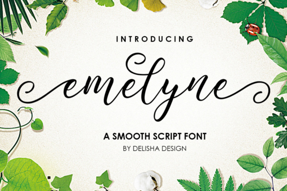 Emelyne Script Font: Elevate Your Modern Branding