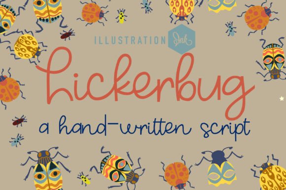 Lickerbug Font: A Handcrafted Touch for Modern Design