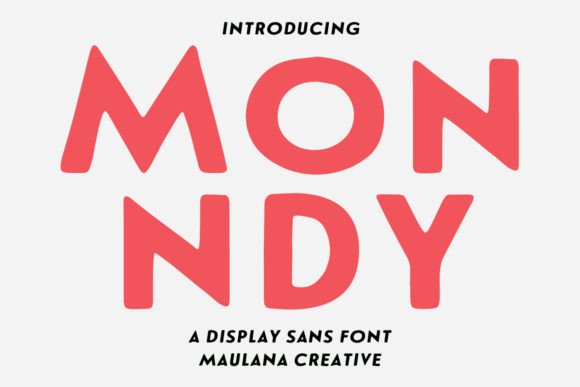 Monndy Stamp Display Font: Unlock Raw, Authentic Energy
