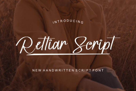 Rettiar Script Font: A Modern Handwritten Typeface for Bold Brands