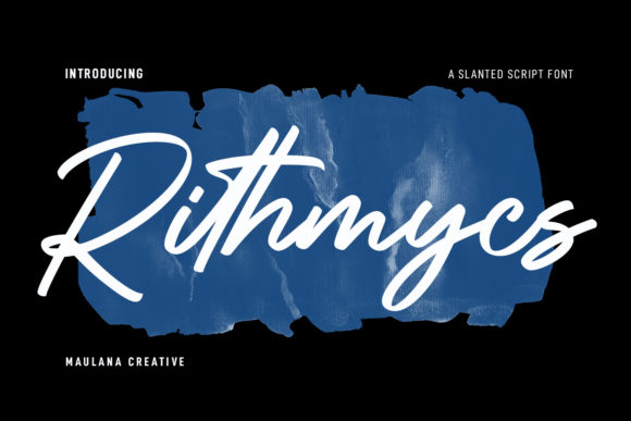 Rithmycs Script Font: A Creative Partner for Modern Design