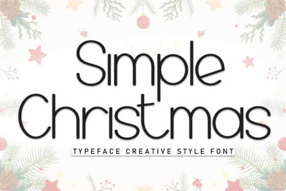Simple Christmas Font: A Designer's Guide to Festive Cheer