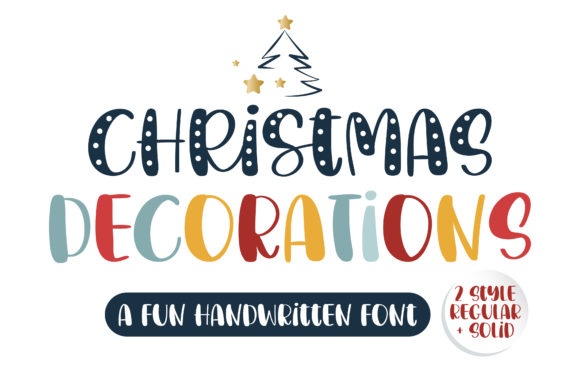 The Adorable Handwritten Charm of Christmas Decorations Font