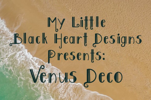Venus Deco Font: A Touch of Handwritten Class