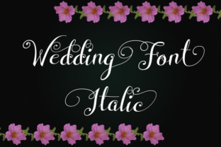 Wedding Font Italic: A Dynamic Script for Elegant Design